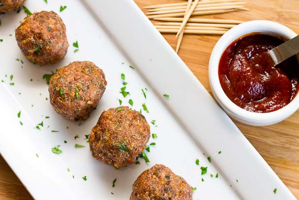 Baked Turkey Meatballs