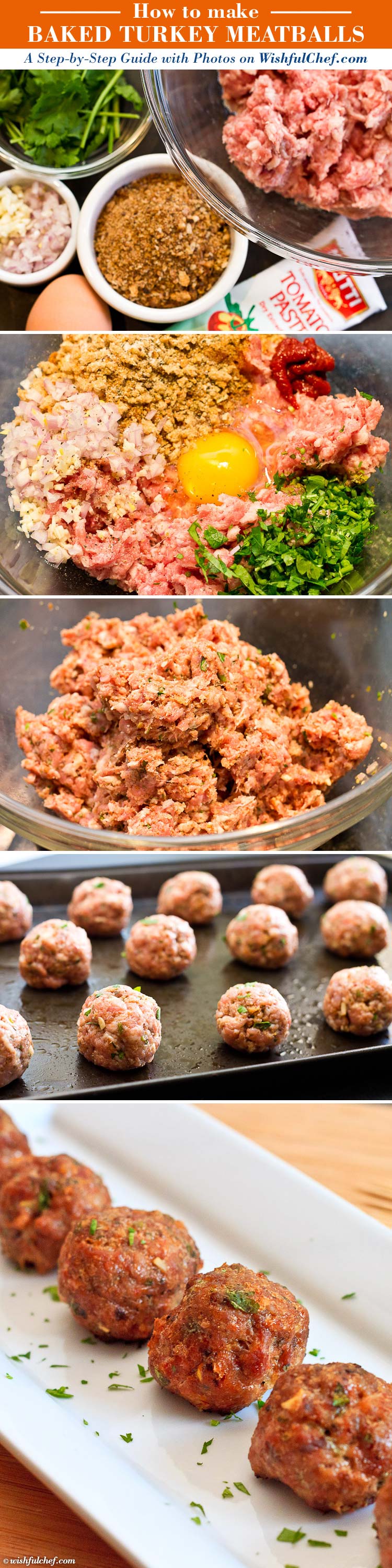 Step-By-Step: How to Make Baked Turkey Meatballs