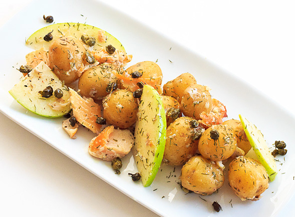 Warm Potato Trout Salad