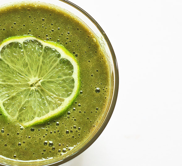 Swiss Chard Lime Smoothie