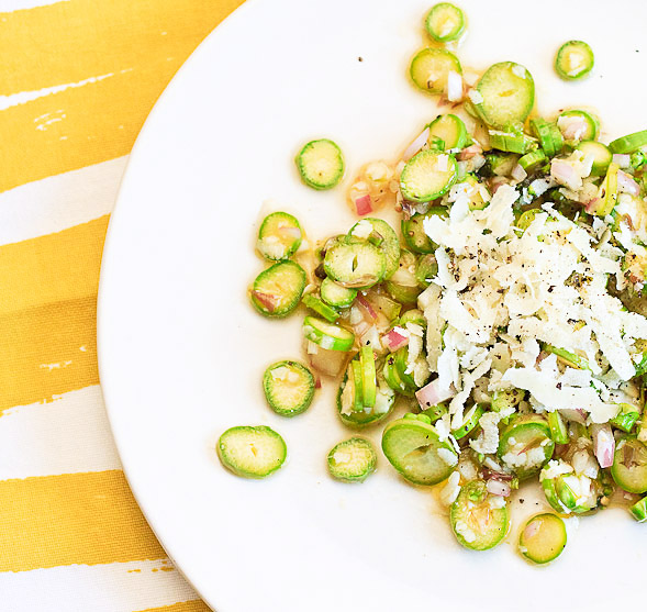 Asparagus Salad with Pecorino