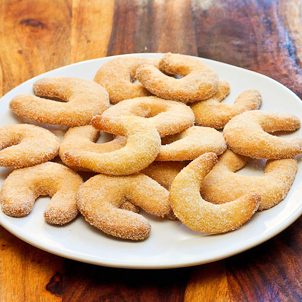 German Crescent Cookies done