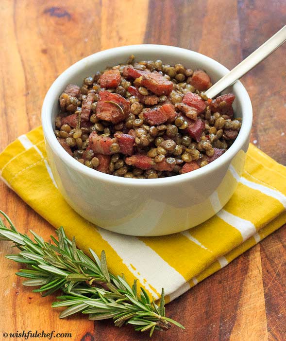 Lentils Pancetta Rosemary 3