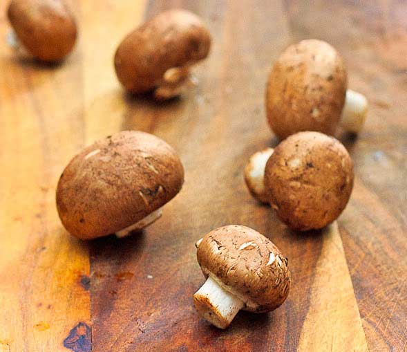 Moroccan Mushrooms ingredients