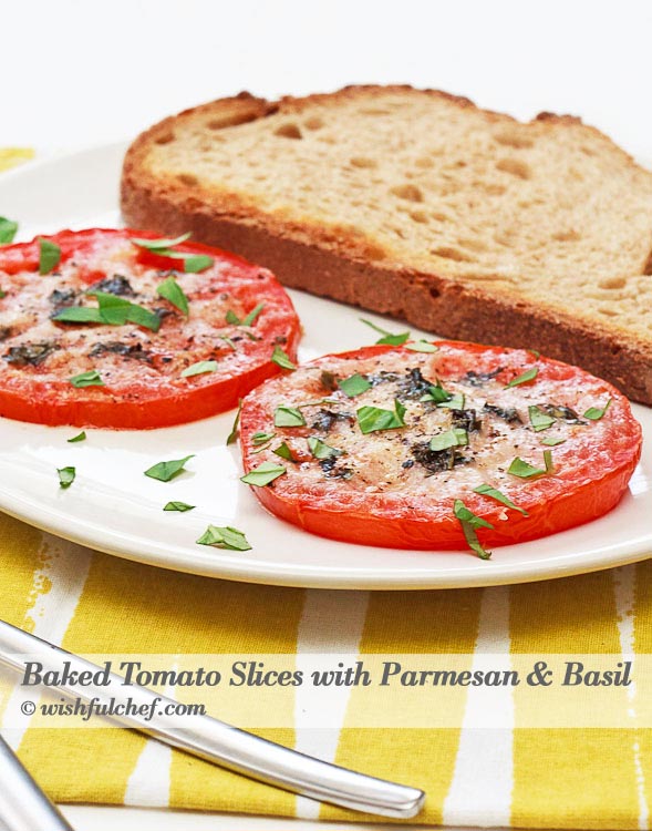 Baked Tomato Basil Parmesan