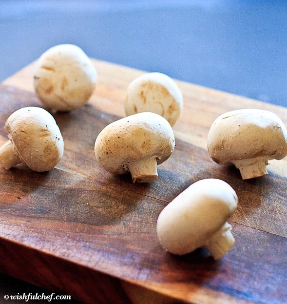 Pancetta Stuffed Mushrooms ingredients