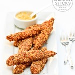 Almond Crusted Salmon Sticks