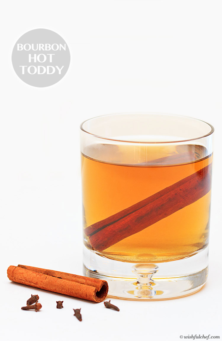 Spiced Bourbon Hot Toddy with Green Tea