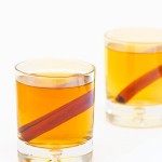 Spiced Bourbon Hot Toddy with Green Tea