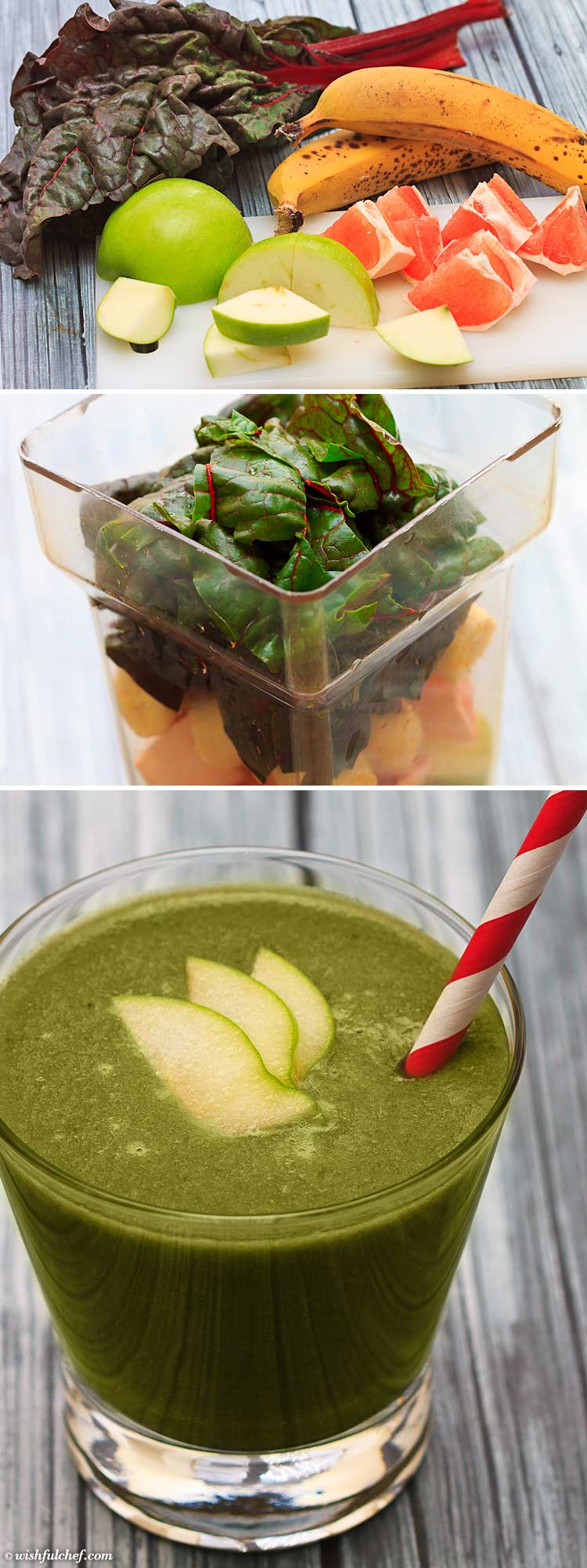 Swiss Chard Green Smoothie - The Perfect Cold Remedy