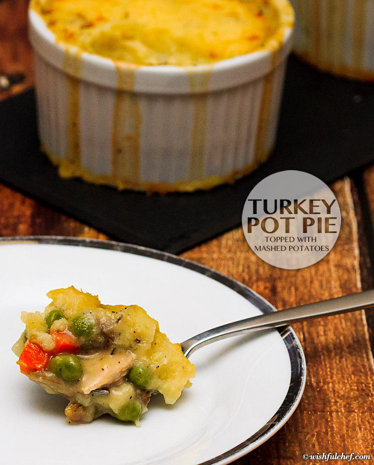 Turkey Pot Pie Mashed Potatoes