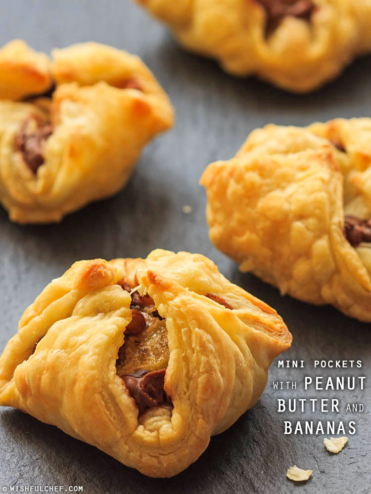 Mini PB Pastry Pockets