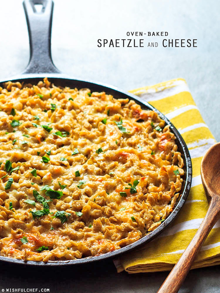 Baked Spaetzle and Cheese