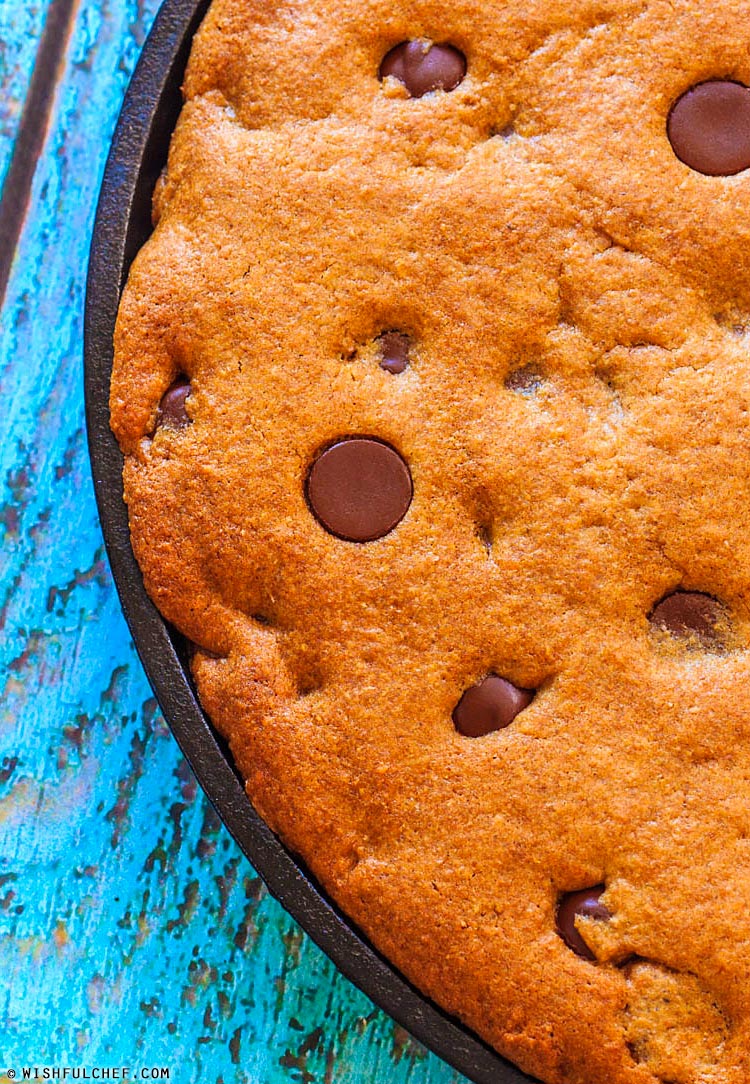 Chocolate Chip Skillet Cookie