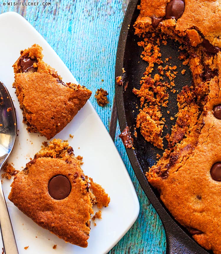 Chocolate Chip Skillet Cookie